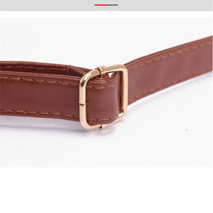 Set 6 Genti Textură Piele de Crocodil, Maro