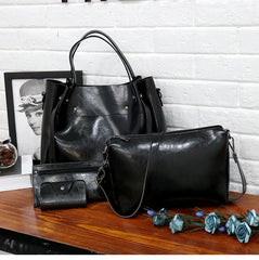 Set 4 Genți Urban Black - Design Modern și Practic